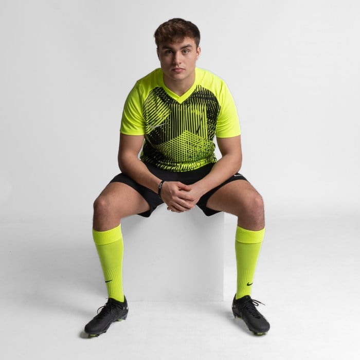 Nike Dri-Fit Precision VI Jersey Volt-Black-White